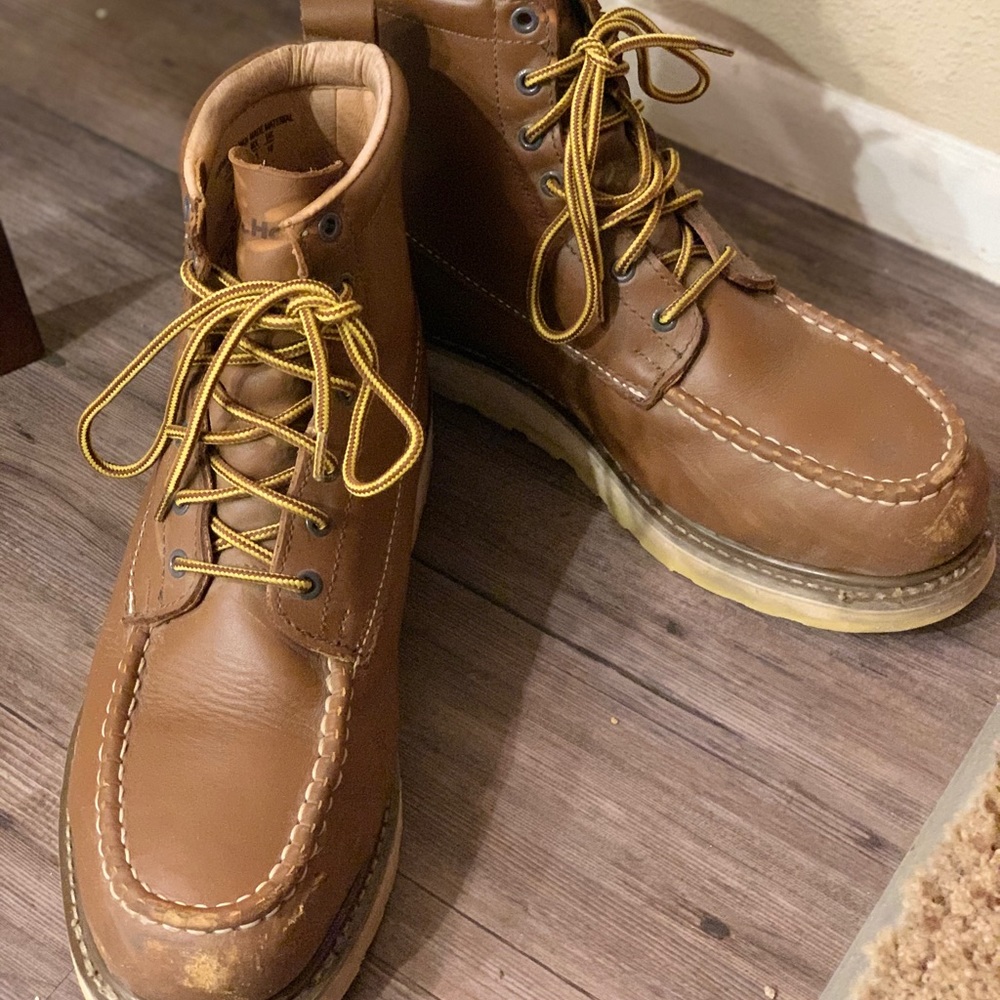 Brown boots